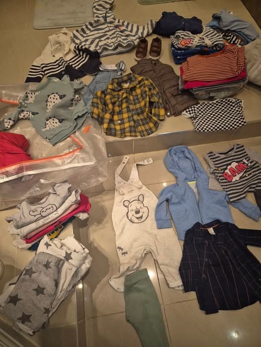 Large baby boy bundle 6-9 months