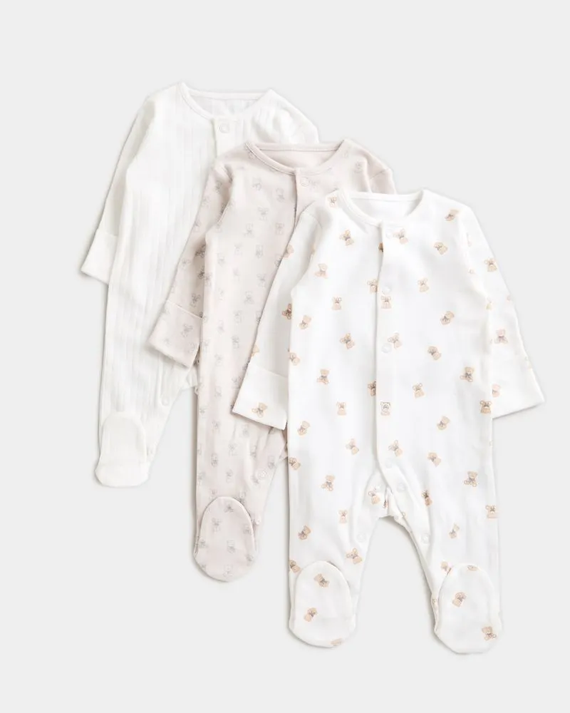 Baby Sleepsuit - Pack Of 3